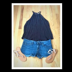 EUC LUCKY🍀BRAND DENIM JEAN RILEY SHORTS sz 10/30